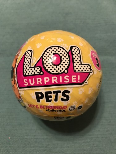 Lol surprise pets yellow - surprise,