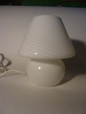 Lampe de Table Champignon dite de Murano Éclairage luminaire Vintage