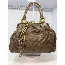 Marc Jacobs Stam Quilted Brown