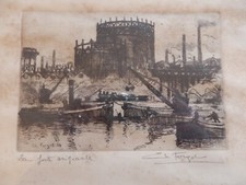 Charles FORGET Eau Forte