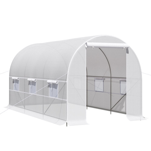 Serre tunnel jardin - jardin, 8m²