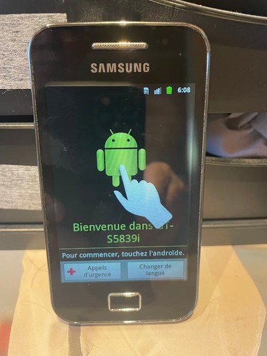 Smartphone samsung galaxy ace - smartphone,
