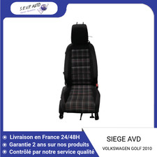 🇫🇷 SIEGE AVANT DROIT VOLKSWAGEN GOLF VI 2008- ➤5K0881405AJXOX ♻️