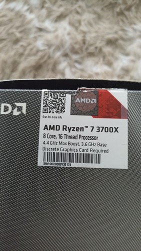 Processeur amd ryzen 3700x - amd, 7