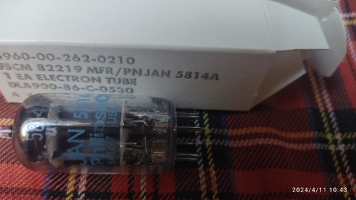 Tube 5814a jan 12au7a - =, ecc82