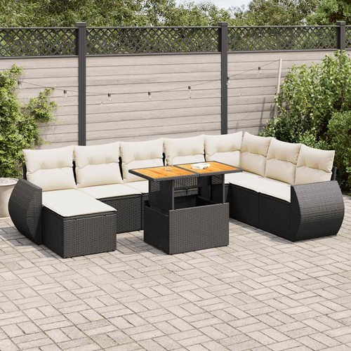 Salon jardin avec coussins - salon,