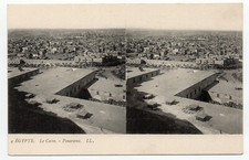 EGYPTE - Egypt - Old Postcard - LE CAIRE - Cairo - Carte Stereo Panorama
