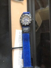 MONTRES PLONGE WATER RESISTANT  QUARTZ BRACELET BLEU  NEUF DE STOCK
