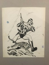 Amok - Dessin original - Antonio Canale - TBE