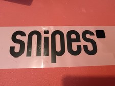 Patch Thermo SNIPES  Noir