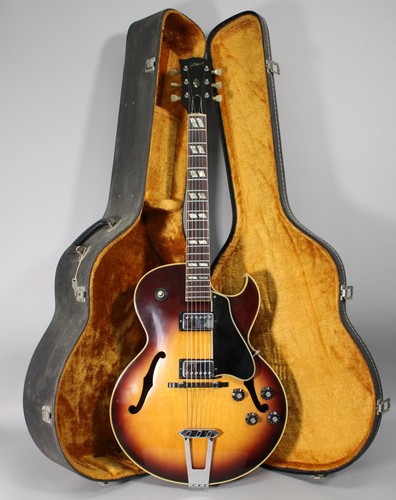 1972 gibson 175d - gibson, sunburst