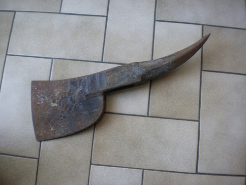 Hache pompier outil ancien - hache, de