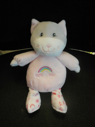 Doudou peluche chat gris - doudou,