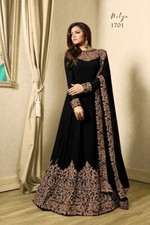 Robe Anarkali De Soirée Indienne Pakistanaise Nouvelle Légère