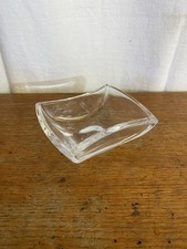 Vide Poche Ancien MIKASA Verre Moulé Vintage #C747