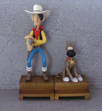 Lucky Luke et Rantanplan figurines atlas 2009