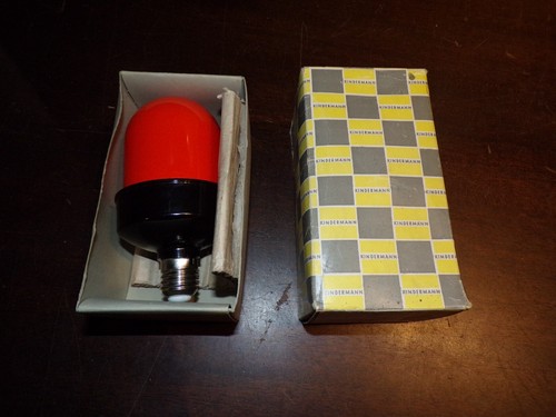 Ancienne ampoule orange