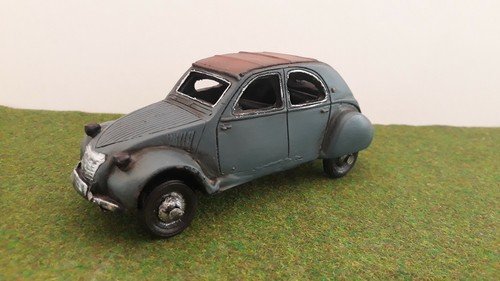 Citroën 2cv platre et - 2cv, en