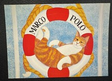 carte postale naif et primitif  SYLVIA HUBER GAENSSLEN LE CHAT VO