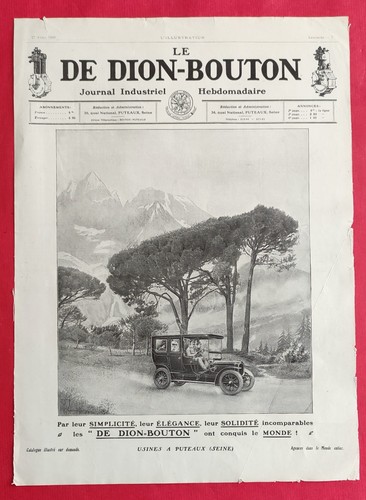 Publicité presse automobile - publicité, presse: