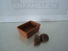 PLAYMOBIL  city panier osier