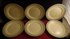 Service de 6 assiettes plates