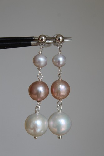 Boucles oreilles perles - boucles, d'oreilles