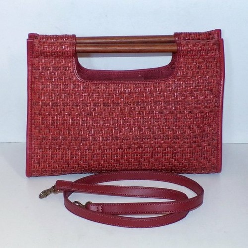 Vintage fossil woven - fossil, straw