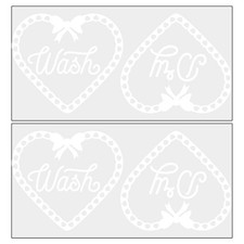 2pcs Home Wash Dry Design