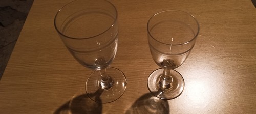 Verres cristal anciens - verres, en