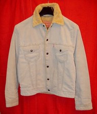 Veste Levi's Velours Fourrée Beige Taille M