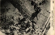 CPA AK PARIS Orage du 15 juin