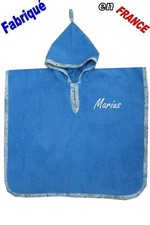 Peignoir poncho enfant à