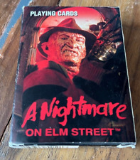 Jeu de 52 cartes format Poker - Freddy Nightmare on Elm Street 