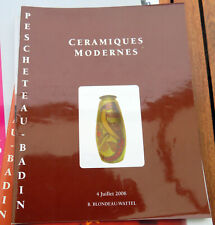 CERAMIQUE/MODERNES/CATALOGUE
