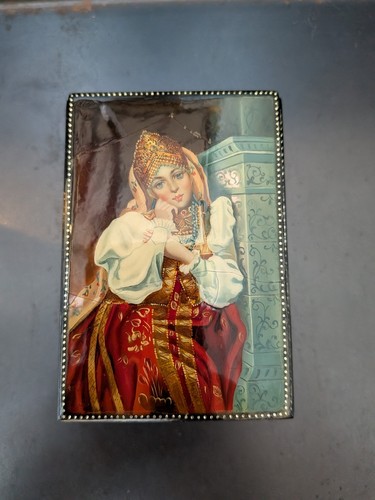 Fedoskino boîte bijoux - fedoskino,