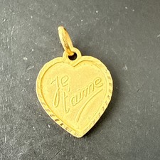 Ancien Pendentif Médaille