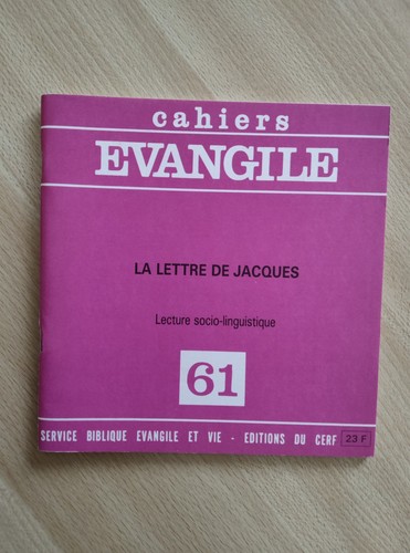 Cahiers evangile la - cahiers, 61