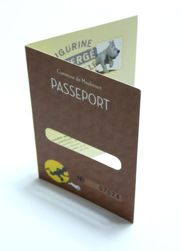 Passeport milou messager - messager, n°