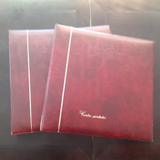 Occasion Lot de 2 classeurs pour cartes postales Yvert et Tellier réf. 2002
