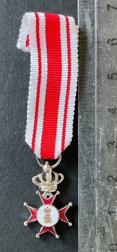 Belgique miniature croix de - -,