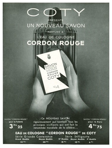 Publicité ancienne savon - , coty