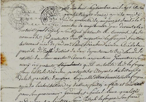 1792 lafforgue épouse - 1792, du