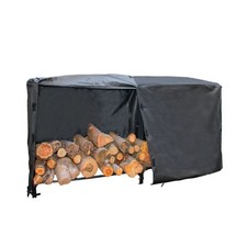 Bâche de protection pour abri à bûches -  Spéciale serre bûches - 245x46x112cm -