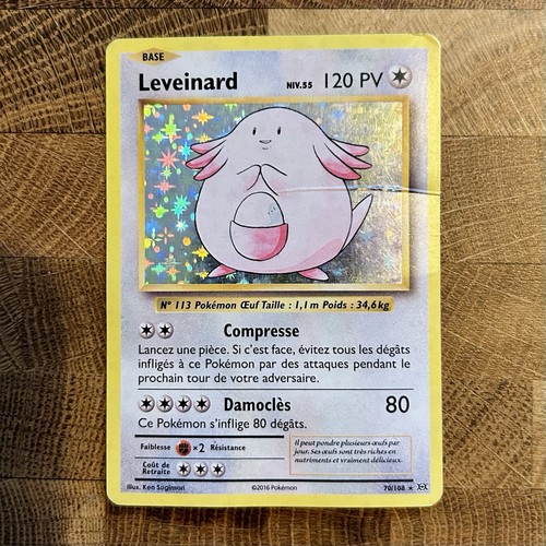 Carte pokémon leveinard - carte,