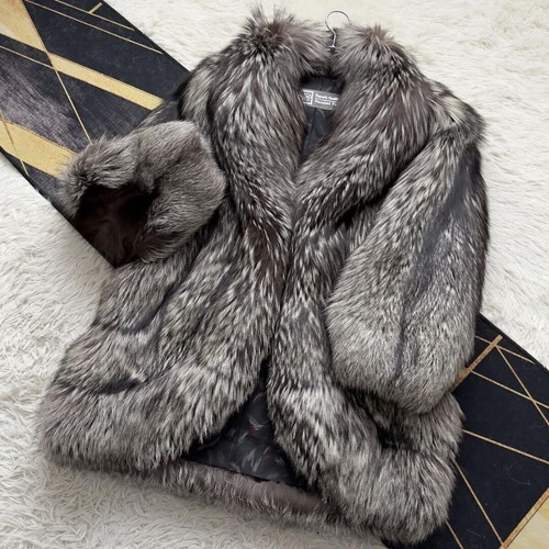 Manteau fourrure véritable