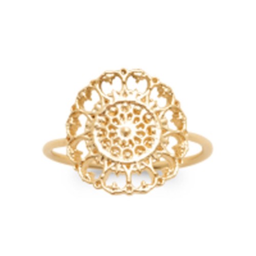Bague forme ronde ajouré