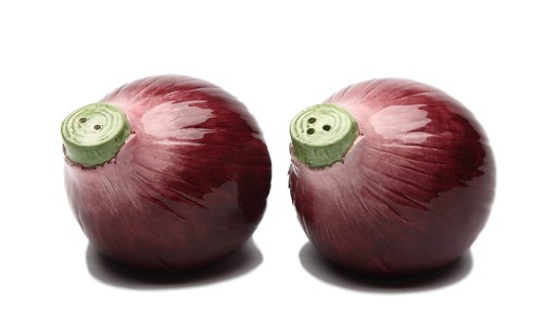 Pair purple onions salt - pair,