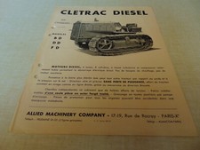 Prospectus brochure tracteur