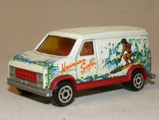VINTAGE MINIATURE MAJORETTE SERIE 200 FOURGON HAWAIIAN SURFER N°279/234 AU 1/65